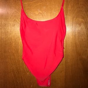 **NEVER WORN** Red bathing suit